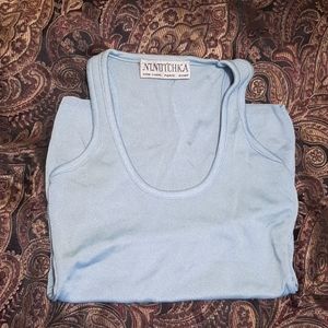 Vtg Ninotchka sleeveless top